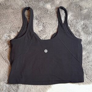 lululemon athletica Black Tank Top
